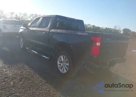 2021 Chevrolet Silverado 1500 4Wd Short Bed Custom из США, поврежденный, VIN 1GCPYBEKXMZ151393